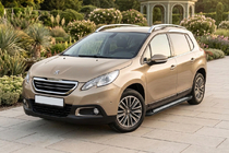 Peugeot 2008 2013–2019 Sidetrin New Vision Black (2 stk., aluminium) foto 1