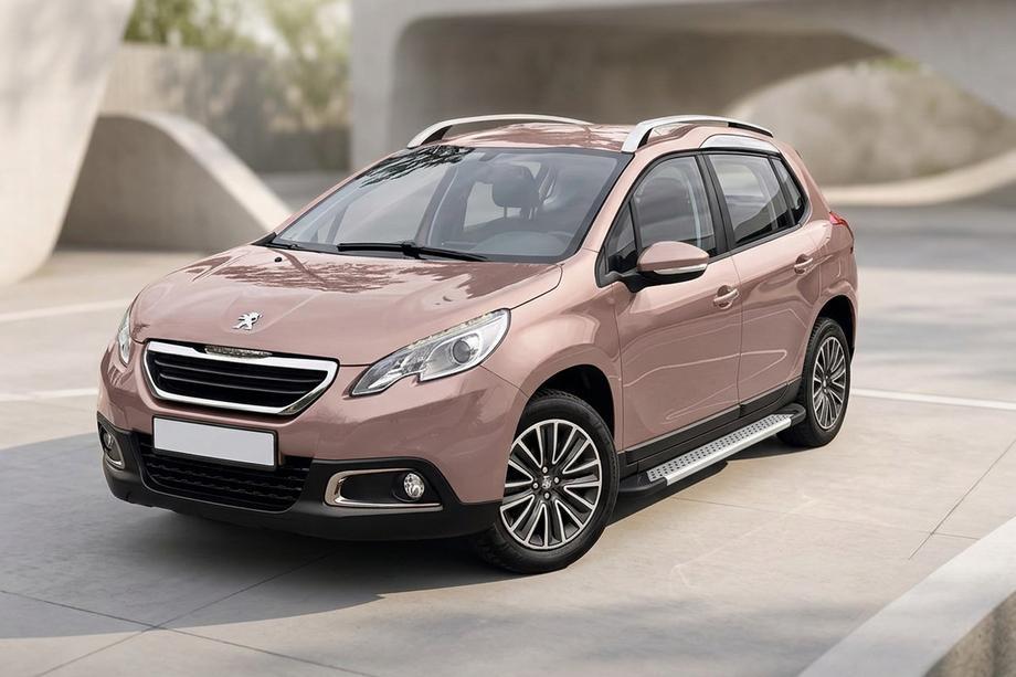 Peugeot 2008 2013–2019 Sidetrin New Vision Grey (2 stk., aluminium) Image
