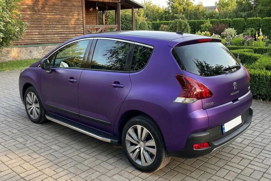 Peugeot 3008 2008–2016 BlackLine sidetrin (2 stk., aluminium) Image