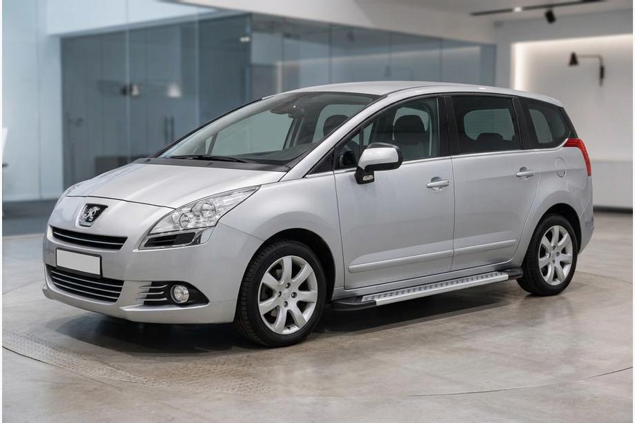 Peugeot 5008 2009–2016 Sidetrin New Vision Grey (2 stk., aluminium) Image