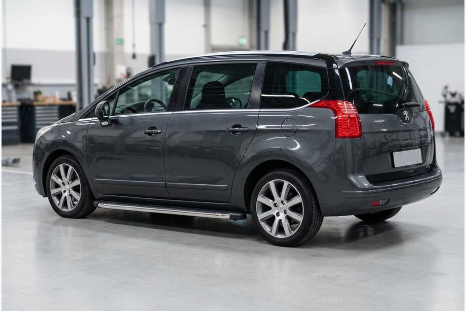 Peugeot 5008 2009–2016 BlackLine sidetrin (2 stk., aluminium) Image