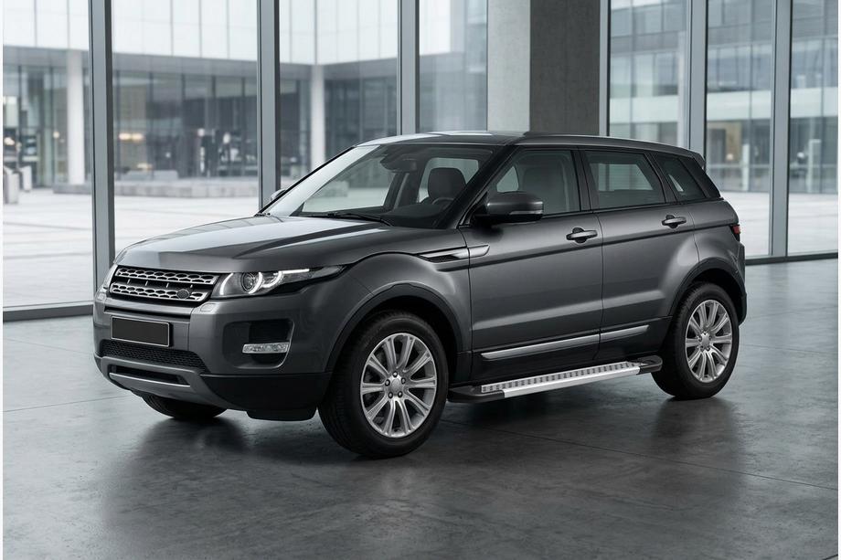 Range Rover Evoque 2012–2018 Sidetrin New Vision Grey (2 stk., aluminium) Image