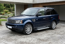 Range Rover Sport 2005–2013 Sidetrin New Vision Grey (2 stk., aluminium) foto 1