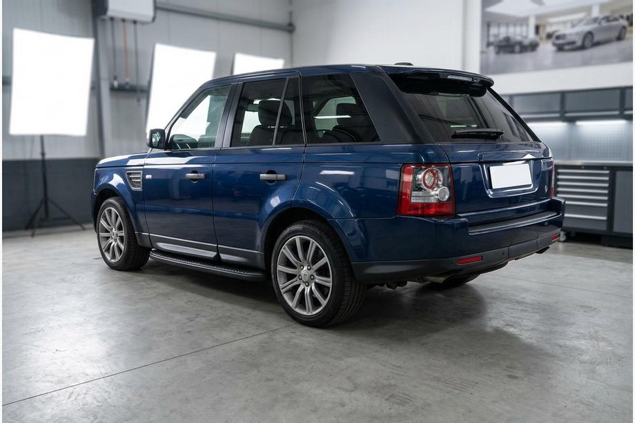 Range Rover Sport 2005–2013 Sidetrin Tayga Black (2 stk., aluminium) Foto 1