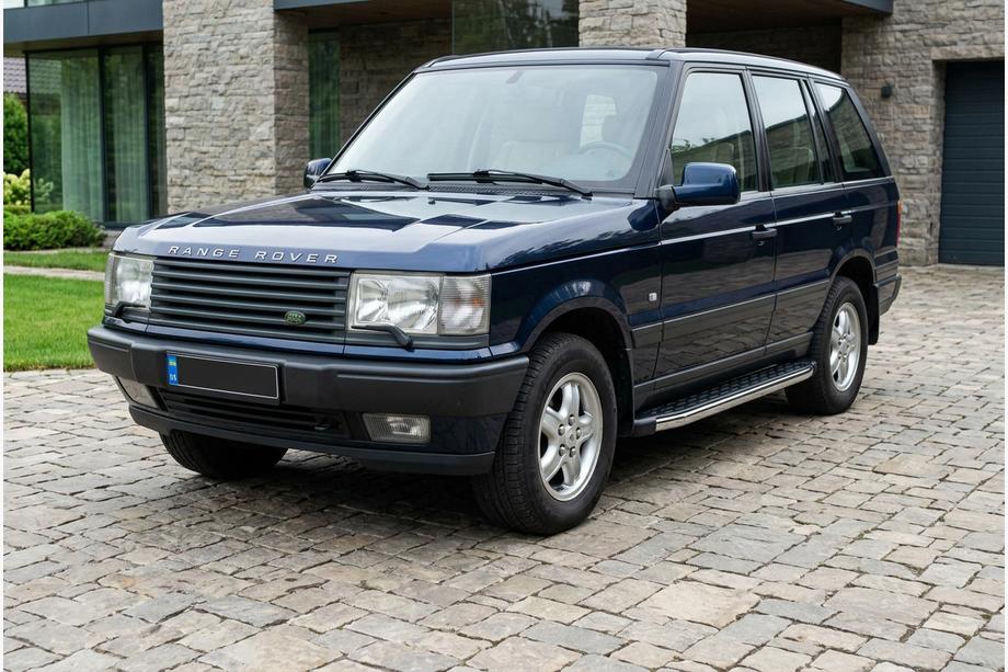 Range Rover II P38A 1997–2002 Sidetrin BlackLine (2 stk., alu) Image