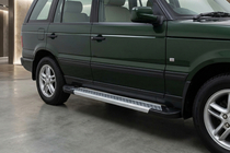 Range Rover II P38A 1997–2002 Sidetrin New Vision Grey (2 stk., aluminium) foto 1