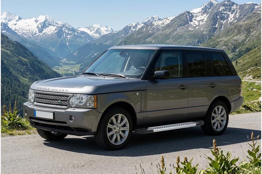 Range Rover III L322 2002–2012 Sidetrin New Vision Grey (2 stk., aluminium) Image