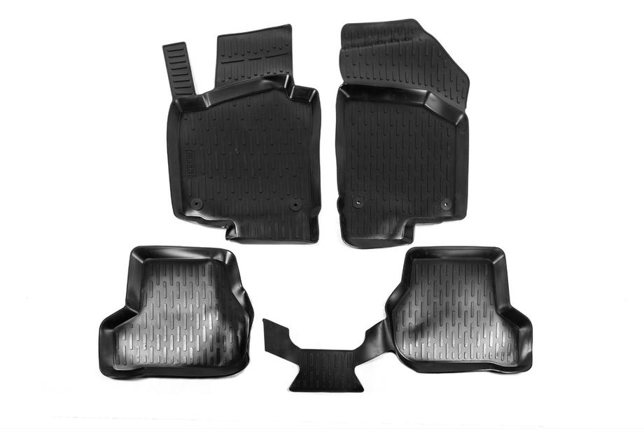 Volkswagen Golf 6 2008–2014 Gummimåtter (4 stk., Niken 3D) Image