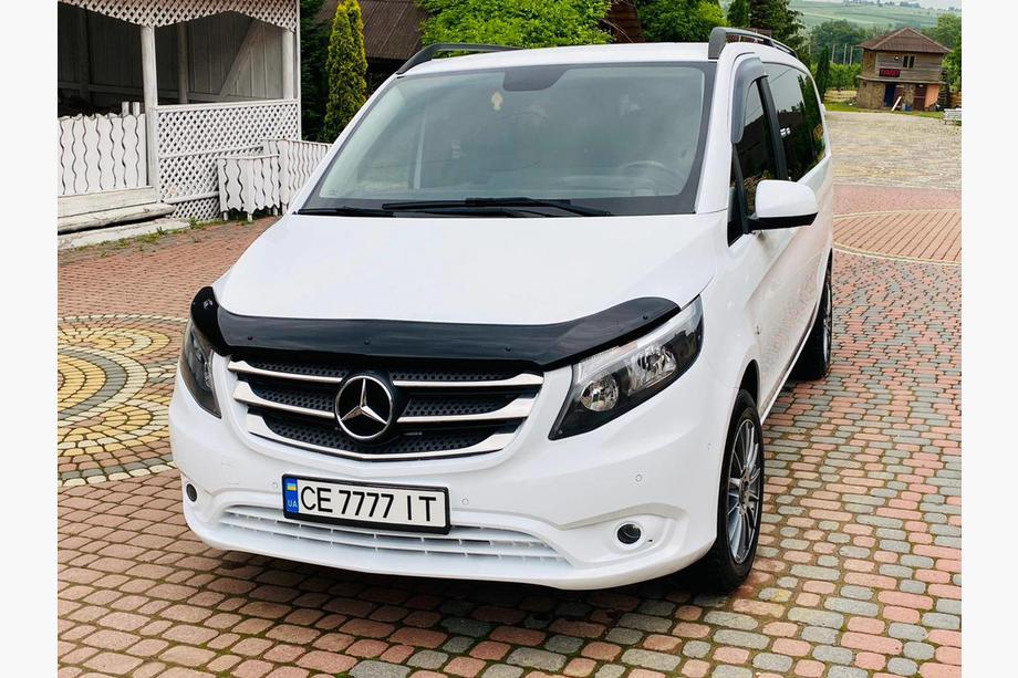 Mercedes Vito/V-klasse W447 2014– Motorhjelmsdeflektor EuroCap Image