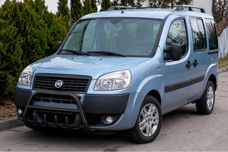 Fiat Doblo I 2005–2010 Frontbøjle WT004 Black (sort) Image