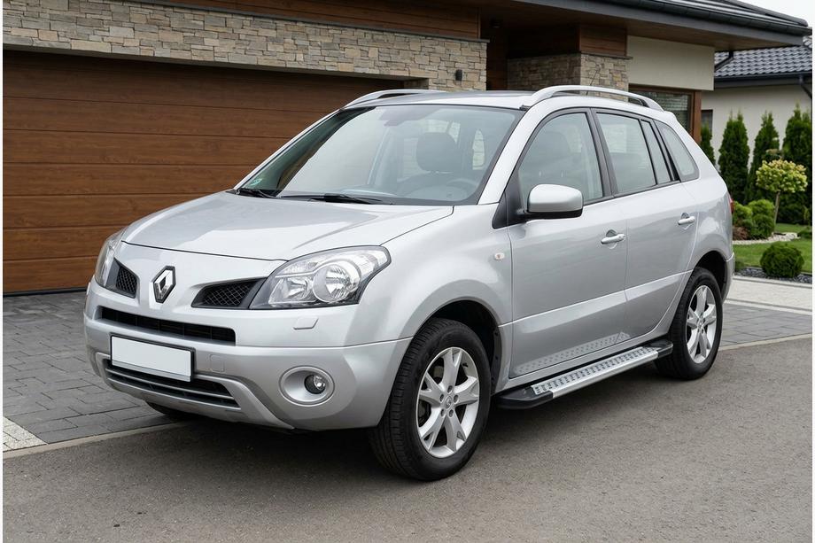 Renault Koleos 2008–2016 Sidetrin New Vision Grey (2 stk., aluminium) Image
