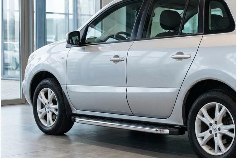Renault Koleos 2008–2016 BlackLine sidetrin (2 stk., aluminium) Image