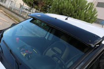 Fiat Doblo II 2010–2022 Forrudevisir (sort højglans, 5 mm) foto 8