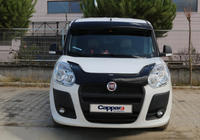 Opel Combo 2012–2018 Forrudevisir (sort højglans, 5 mm) foto 11