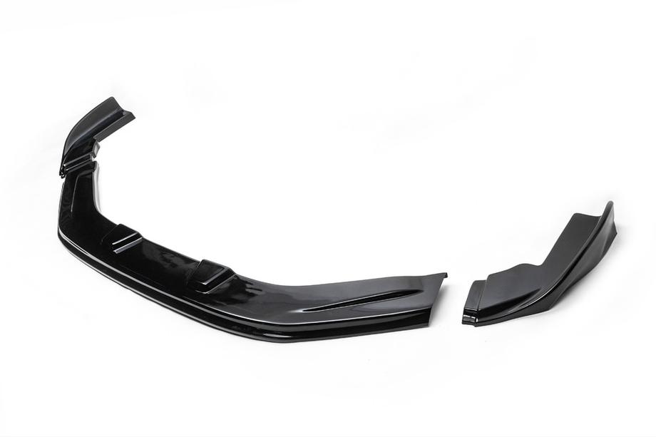 Honda Civic Sedan IX 2011–2016 Front kofanger læbe (sort) Foto 2