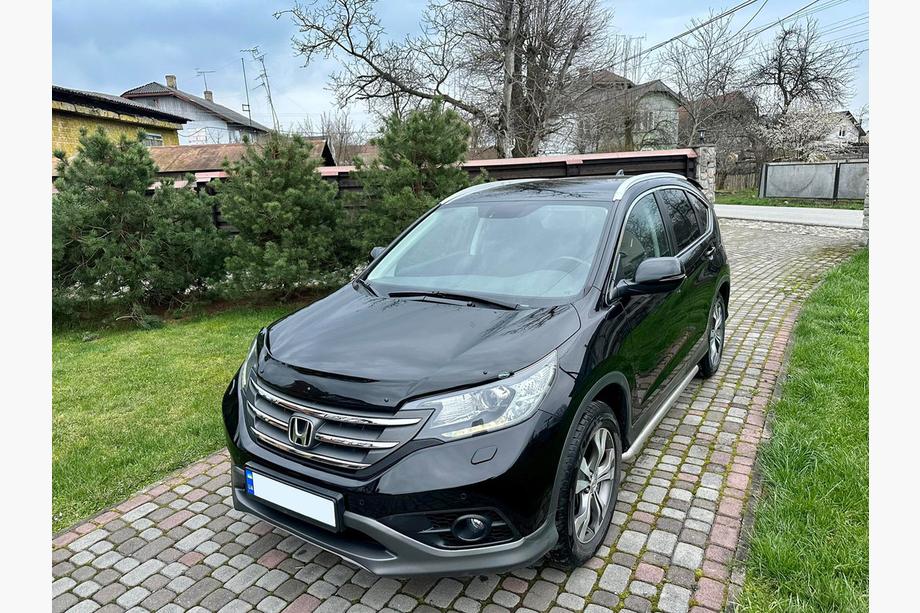 Honda CRV 2012–2016 Motorhjelmsdeflektor (EuroCap) Foto 2