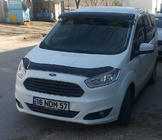 Ford Courier 2014–2023 Forrudevisir (sort højglans, 5 mm) foto 2