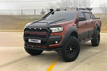 Ford Ranger 2011–2022 Motorhjelmsdeflektor EuroCap (2015+) foto 16