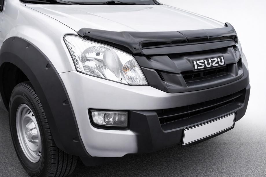 Isuzu D-Max 2011–2019 Motorhjelmsdeflektor (EuroCap) Image