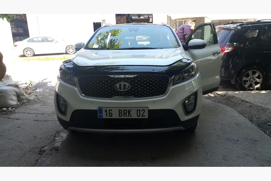 Kia Sorento III UM 2014–2020 Motorhjelmsdeflektor (EuroCap) Foto 7