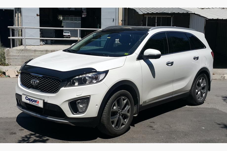 Kia Sorento III UM 2014–2020 Motorhjelmsdeflektor (EuroCap) Foto 3