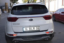 Kia Sportage 2015–2021 Bagkofangerdiffuser EuroCap 2015-2018 (ABS) foto 7