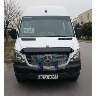 Stenslagsbeskytter til motorhjelm 2013+ (V2, EuroCap) Mercedes Sprinter W906 2006–2018 foto 4