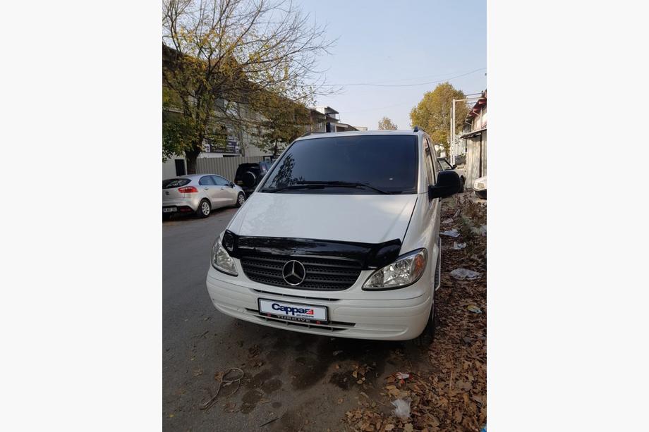 Mercedes Vito W639 2004–2014 Insektafviser til motorhjelm (2003-2010, EuroCap) Foto 7