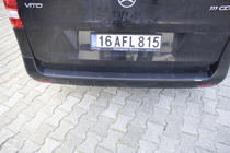 Mercedes Vito/V-klasse W447 2014– Bagkofangerbeskytter EuroCap (ABS) foto 3
