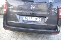 Mercedes Vito/V-klasse W447 2014– Bagkofangerbeskytter EuroCap (ABS) foto 5
