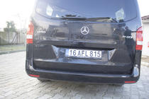 Mercedes Vito/V-klasse W447 2014– Bagkofangerbeskytter EuroCap (ABS) foto 6