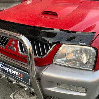 Stenslagsbeskytter til motorhjelm (EuroCap) Mitsubishi L200 1996–2006 foto 3