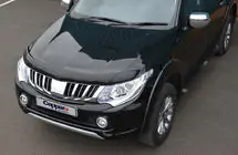 Mitsubishi L200 2015–2024 Motorhjelmsdeflektor (2015-2019, EuroCap) foto 2
