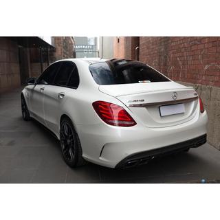 Bodykit-sæt med komplet bagkofanger (AMG C63-designs 2014-2018) foto 4