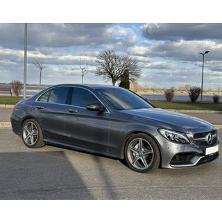 Bodykit-sæt med komplet bagkofanger (AMG C63-designs 2014-2018) foto 2