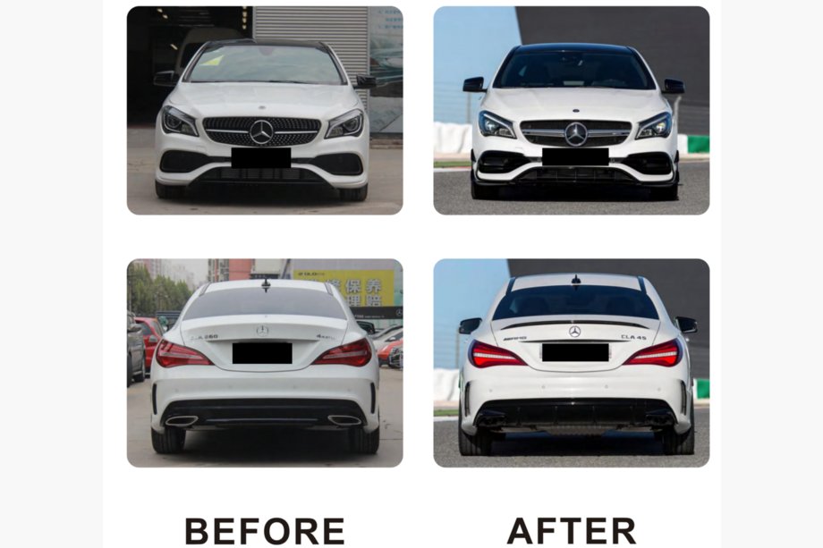 Mercedes CLA C117 2013–2019 Bodykit (AMG) Foto 2