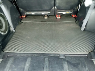 Mitsubishi Outlander 2006–2012 Bagagerumsmåtte (EVA, sort) 7-personers Uden subwoofer foto 7
