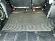 Mitsubishi Outlander 2006–2012 Bagagerumsmåtte (EVA, sort) 7-personers foto 7