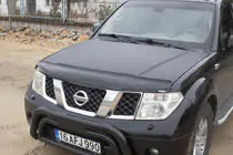 Nissan Navara 2006–2015 Motorhjelmsdeflektor (EuroCap) foto 7