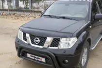 Nissan Navara 2006–2015 Motorhjelmsdeflektor (EuroCap) foto 2
