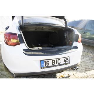 Beskyttelsesliste til bagkofanger EuroCap (Sedan, ABS) Opel Astra J 2009–2015 foto 3