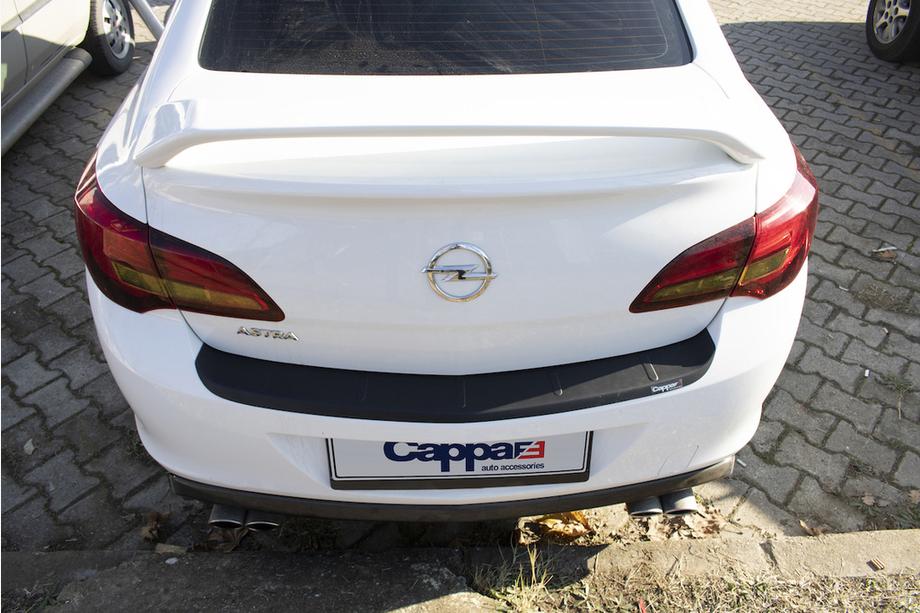 Opel Astra J 2009–2015 Beskyttelsesliste til bagkofanger EuroCap (Sedan, ABS) Foto 6