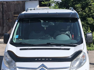 Citroen Jumpy 2007–2017 Forrudevisir (sort højglans, 5 mm) foto 1