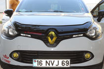 Renault Clio IV 2012–2019 Motorhjelmsdeflektor (EuroCap) foto 8