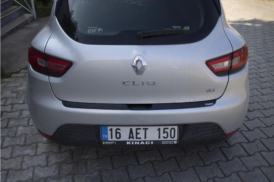 Renault Clio IV 2012–2019 Bagkofangerbeskytter EuroCap (ABS) Foto 2