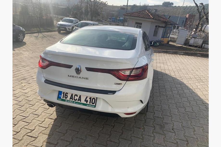 Renault Megane IV 2016–2025 Beskyttelsesliste til bagkofanger EuroCap (Sedan, ABS) Foto 3