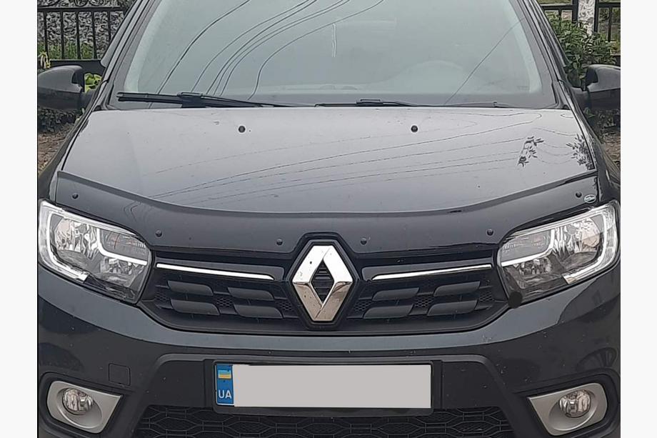 Renault Sandero 2013–2022 Motorhjelmsdeflektor (EuroCap) Foto 6