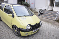Renault Twingo 2007–2014 Motorhjelmsdeflektor (EuroCap) foto 4