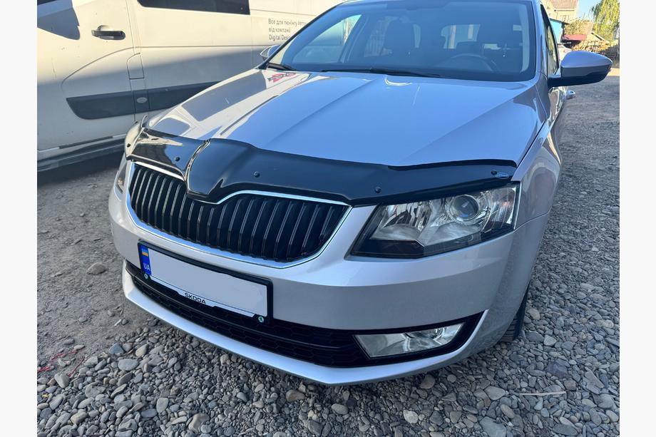 Skoda Octavia III A7 2013–2019 Stenslagsbeskytter til motorhjelm 2013-2017 (EuroCap) Image