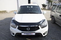 SsangYong Korando 2010–2019 Motorhjelmsdeflektor EuroCap (til Korando Sports) foto 2